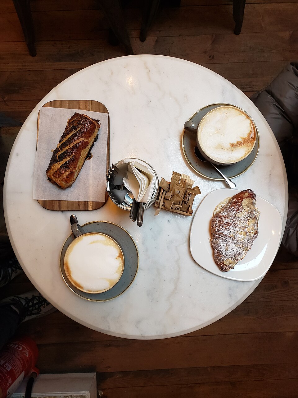 Croissant de almendras