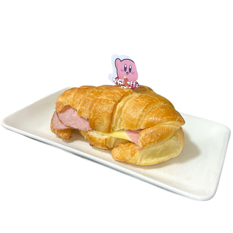 Croissant jamon queso